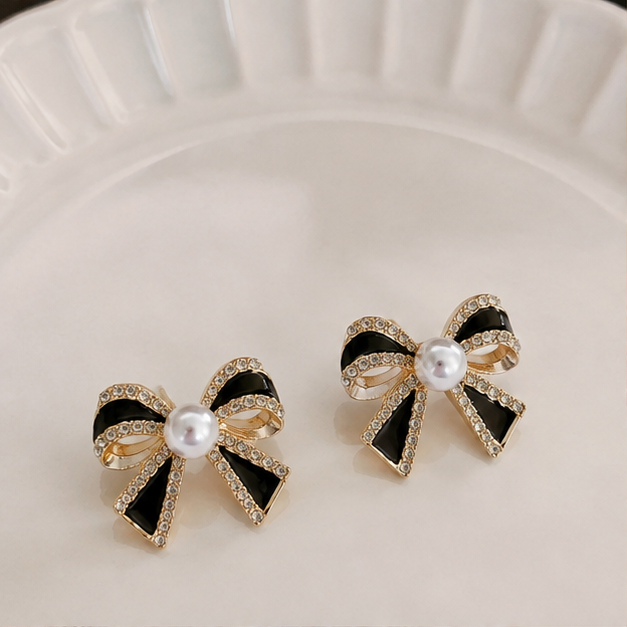 Bow Charm Earrings