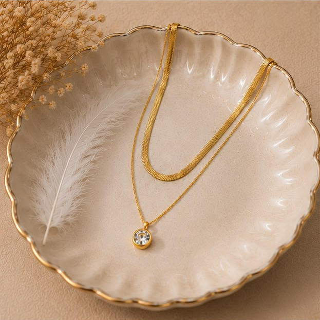 Celeste Layered Necklace