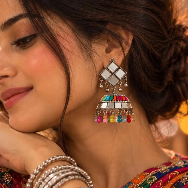 Navrangi Jhumkas