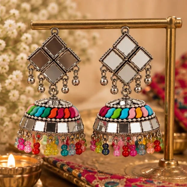 Navrangi Jhumkas