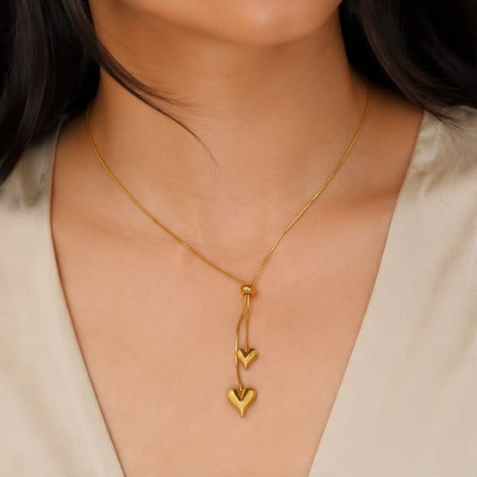 Amora Duo Heart Necklace