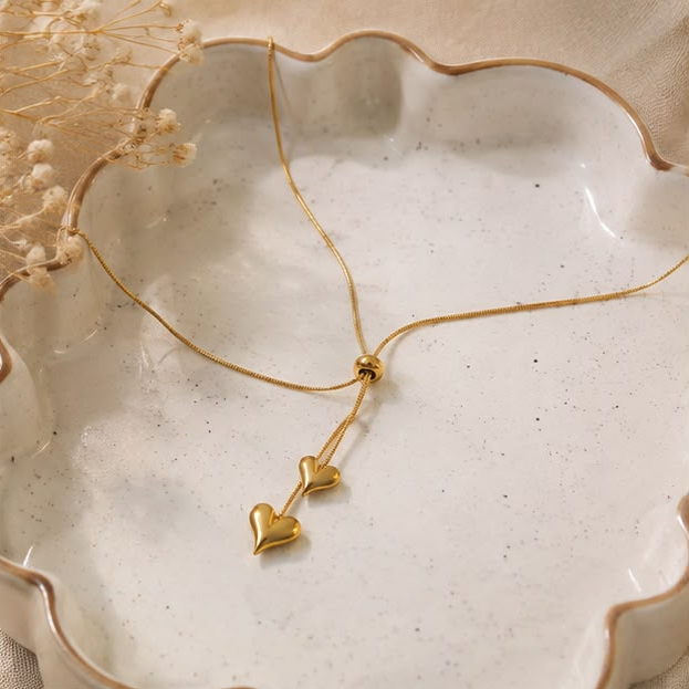 Amora Duo Heart Necklace