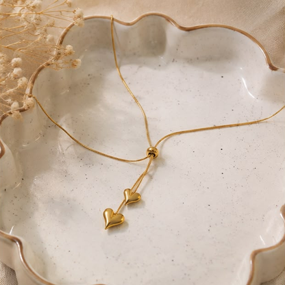 Amora Duo Heart Necklace
