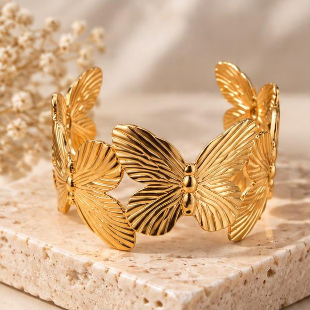 Aurelia Butterfly Cuff