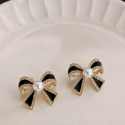 Bow Charm Earrings