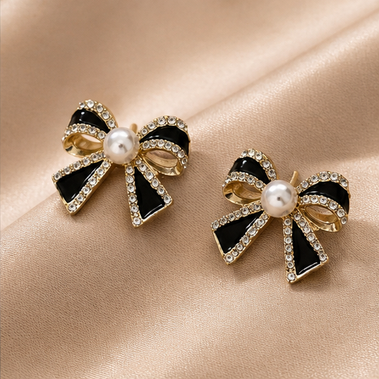 Bow Charm Earrings