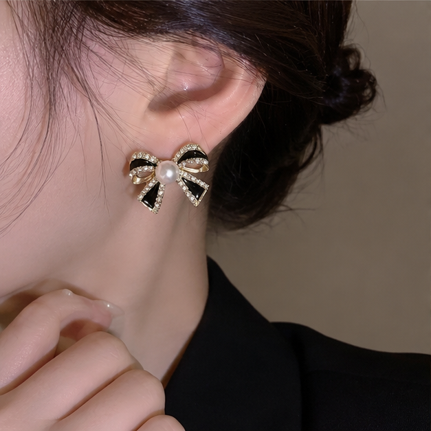 Bow Charm Earrings