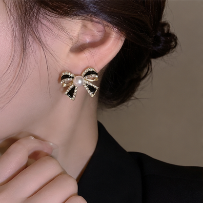 Bow Charm Earrings