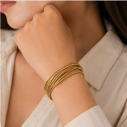 Elara Layered Cuff