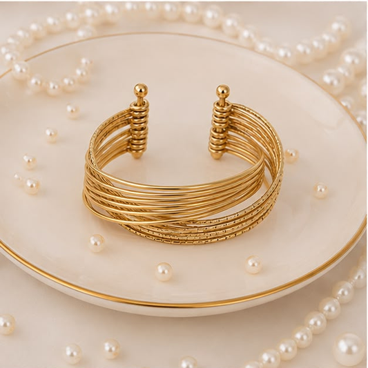 Elara Layered Cuff