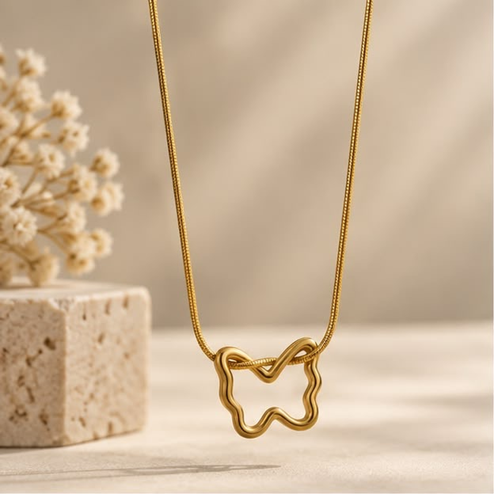 Luna Butterfly Necklace