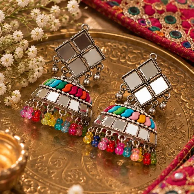 Navrangi  Jhumkas