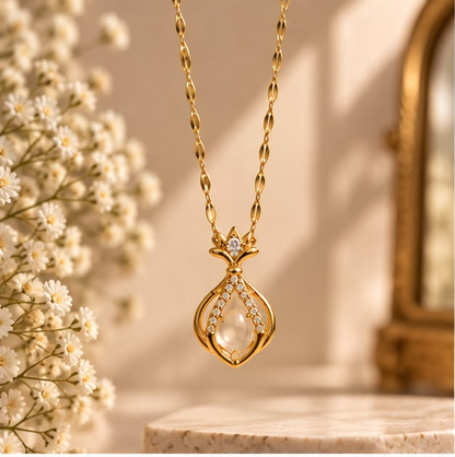 Opaline Drop Necklace