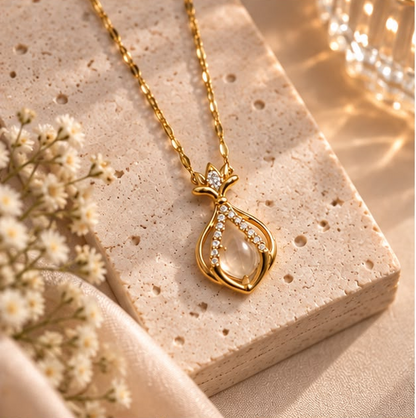 Opaline Drop Necklace
