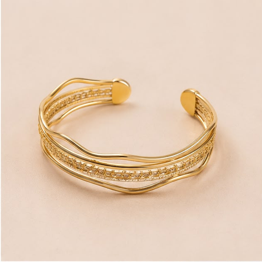 Seraphine Wave Bracelet