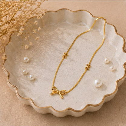 Serphina Bow Necklace