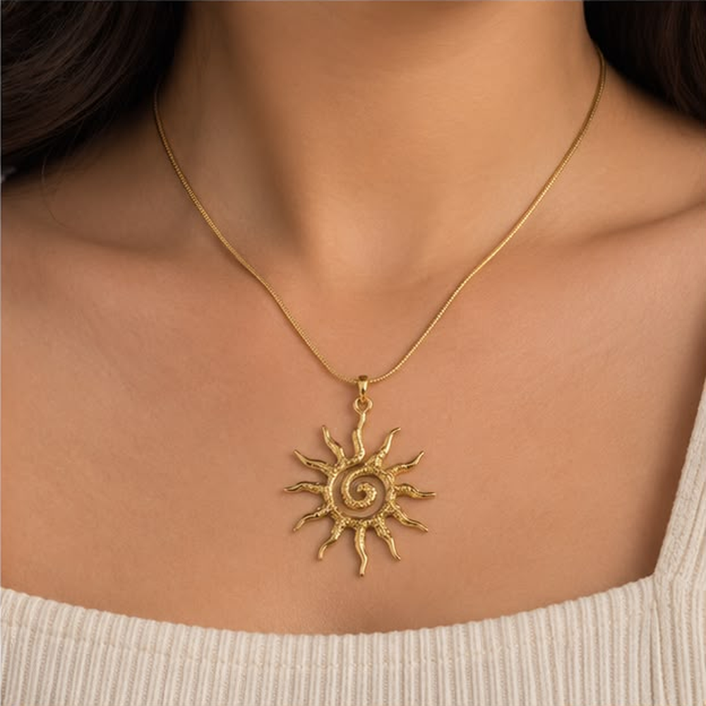 Solara Sun Necklace