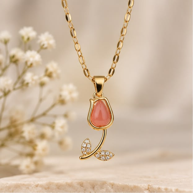 Tulip Bloom Necklace
