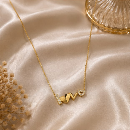 I love you necklace